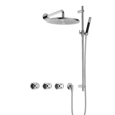 Hotbath Cobber@Work IBSW70 inbouwdouche met 30cm hoofddouche en glijstang chroom Hotbath Cobber@Work IBSW70 inbouwdouche met 30cm hoofddouche en glijstang chroom