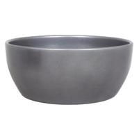 Floran Plantenpot - zilver metallic - schaal - keramiek - 26 x 14 cm   -