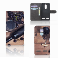 Lenovo K6 Book Cover Wijn