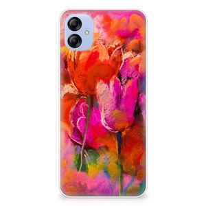 Hoesje maken Samsung Galaxy A04e Tulips