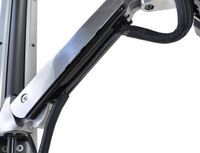 Ergotron StyleView Sit-Stand Combo Arm Monitor-wandbeugel 1-voudig 25,4 cm (10) - 61,0 cm (24) Zwart Toetsenbordhouder, Kantelbaar, Zwenkbaar, Roteerbaar - thumbnail