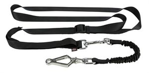 TRIXIE 1282 hond & kat riem 2 m Zwart Nylon Handsfree riem