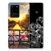 Samsung Galaxy S20 Ultra Siliconen Back Cover Amsterdamse Grachten - thumbnail