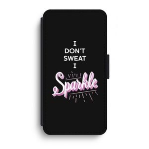 Sparkle quote: iPhone XR Flip Hoesje