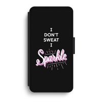 Sparkle quote: iPhone XR Flip Hoesje - thumbnail