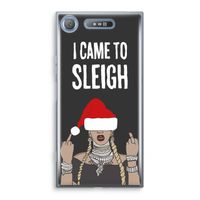 Came To Sleigh: Sony Xperia XZ1 Transparant Hoesje