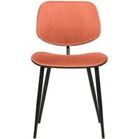 Woood Jackie stoel koraal