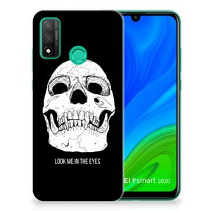 Silicone Back Case Huawei P Smart 2020 Skull Eyes