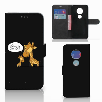 Motorola Moto G7 | G7 Plus Leuk Hoesje Giraffe Motorola Moto G7 | G7 Plus Leuk Hoesje Giraffe