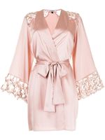 Gilda & Pearl peignoir Tallulah court - Rose