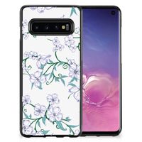 Samsung Galaxy S10 Uniek Skin Case Blossom White - thumbnail