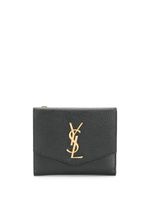 Saint Laurent portefeuille Uptown - Noir - thumbnail