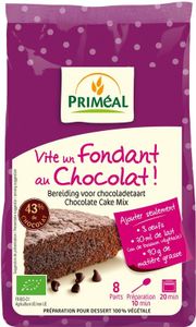 Bakmix voor chocoladecake bio