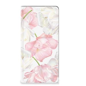 Motorola Moto G72 Smart Cover Lovely Flowers