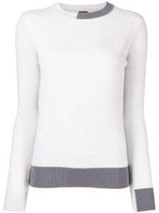 Lorena Antoniazzi pull en maille fine - Gris