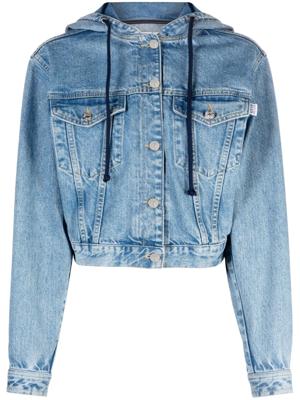 MOSCHINO JEANS Jack met capuchon - Blauw