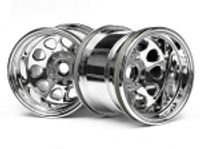 Classic king wheel chrome (56x51mm/2pcs) - thumbnail