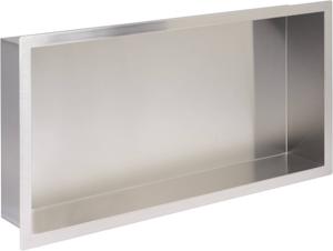 Saqu Shine inbouwnis 60x10x30cm RVS