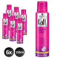 Schwarzkopf Taft Styling Casual Chic Air Dry haarmousse - 6x 150ml multiverpakking
