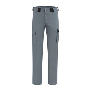 WW4A Werkbroek ripstop Polyester/Katoen - Grijs/Zwart