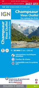 Wandelkaart - Topografische kaart 3437OTR Champsaur | IGN - Institut G