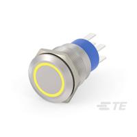 TE Connectivity 4-2213764-9 TE AMP Illuminated Pushbutton Switches 1 stuk(s) Tray - thumbnail