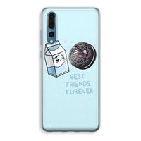 Best Friend Forever: Huawei P20 Pro Transparant Hoesje - thumbnail