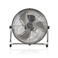 Nedis FNFL10CCR30 Vloerventilator Diameter 30 Cm 3 Snelheden Chroom