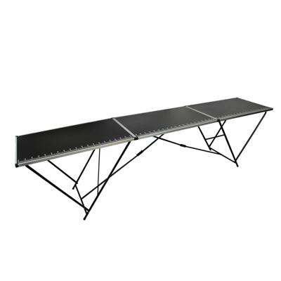 vidaXL Behangtafel inklapbaar 300x60x78 cm MDF en aluminium