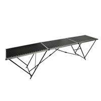 vidaXL Behangtafel inklapbaar 300x60x78 cm MDF en aluminium