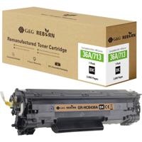 G&G Toner vervangt HP, Canon 36A Compatibel Zwart 2000 bladzijden Reborn remanufactured 21200