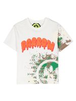 Barrow kids t-shirt à logo imprimé - Blanc