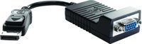 HP AS615AA DisplayPort / VGA Adapter [1x DisplayPort stekker - 1x VGA-bus] Zwart