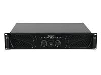 Omnitronic XPA-1200 eindversterker | stereo-PA-versterker met begrenzer, 2 x 600 W/4 ohm, 2 x 420 W/8 ohm | 2 standen instelbaar (stereo of brug) | signaalingangen via XLR of jack