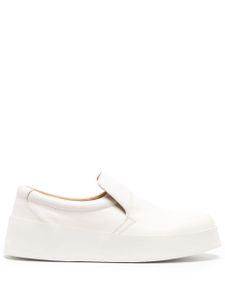 JW Anderson baskets en cuir - Blanc