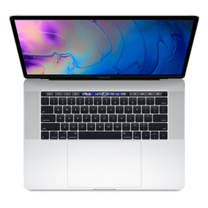 Apple MacBook Pro (15 inch, 2018) - Intel Core i7 - 16GB RAM - 256GB SSD - Touch Bar - 4x Thunderbolt 3 - Zilver