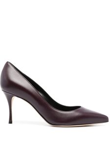 Sergio Rossi escarpins Godiva 80 mm en cuir - Violet