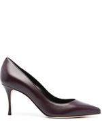 Sergio Rossi escarpins Godiva 80 mm en cuir - Violet - thumbnail