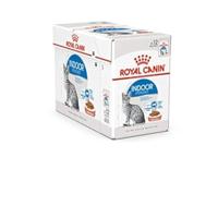 ROYAL CANIN Indoor gesteriliseerd - nat voedsel voor volwassen katten - Chunks in saus 12x85 g