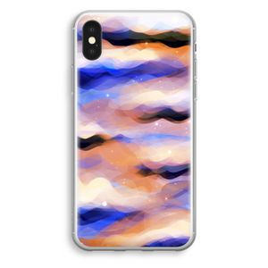 Donkere Wolken: iPhone XS Transparant Hoesje