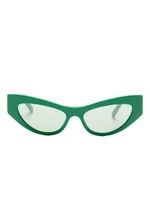 Dolce & Gabbana Eyewear lunettes de soleil à monture papillon - Vert