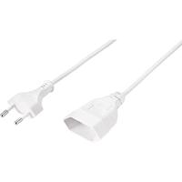 Sygonix SY-5044228 power power power uitbreiding 3.00 m Wit