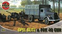 Airfix A02315 Opel Blitz & Pak 40 Gun 1:76 Schaal Serie 2 Plastic Model Kit