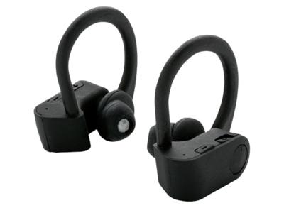 XD Collection sportoordopjes draadloos 8,1 cm ABS zwart XD Collection sportoordopjes draadloos 8,1 cm ABS zwart