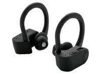 XD Collection sportoordopjes draadloos 8,1 cm ABS zwart