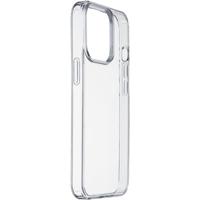 cellularline - Clear Strong - iPhone 15 - Harde hoes met rubberen randen - Anti-shock beschermt tegen stoten en vallen - Compatibel met draadloos opladen - Bevat gerecycled materiaal - Transparant
