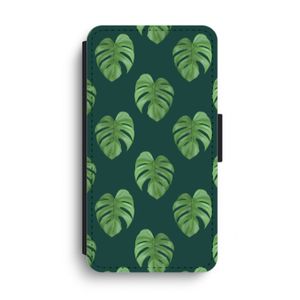 Monstera leaves: iPhone XS Max Flip Hoesje