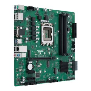 Asus PRO B760M-C-CSM Moederbord Socket Intel 1700 Vormfactor Micro-ATX Moederbord chipset Intel® B760