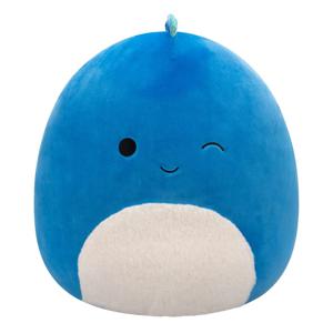 Squishmallows Plush Figure Winking Dark Blue Dino with Fuzzy Belly Brody 40 cm