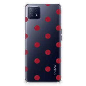 OPPO A53 5G | OPPO A73 5G Siliconen Case Cherries